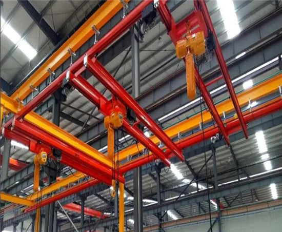 MHA I-Single beam electric hoist gantry Crane (ibhokisi) Abathekelisi Abahamba Phambili baseShayina