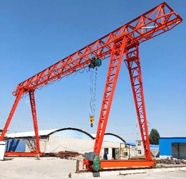 New Chinese double main beam gantry crane (hoist type) China Best Suppliers