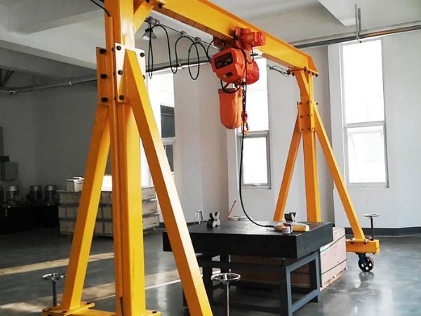 Single beam hook gantry crane China Best Factory